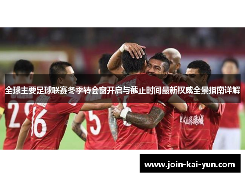 全球主要足球联赛冬季转会窗开启与截止时间最新权威全景指南详解